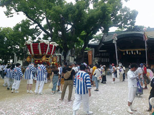 石切神社の夏祭り